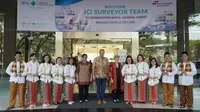 Proses peninjauan oleh tim surveyor JCI di RS EMC Alam Sutera/Istimewa.