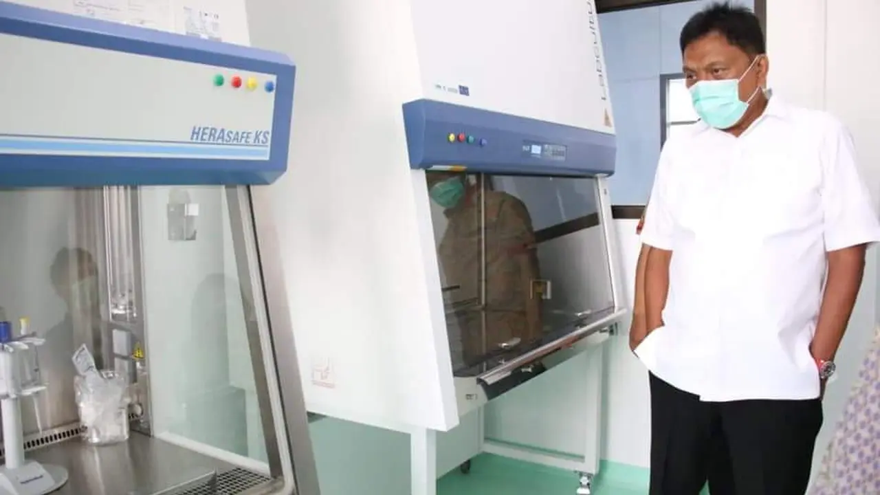 Laboratorium PCR Covid-19 Sulut  yang berada di Balai Teknik Kesehatan Lingkungan dan Pengendalian Penyakit (BTKLPP) Kelas I Manado.