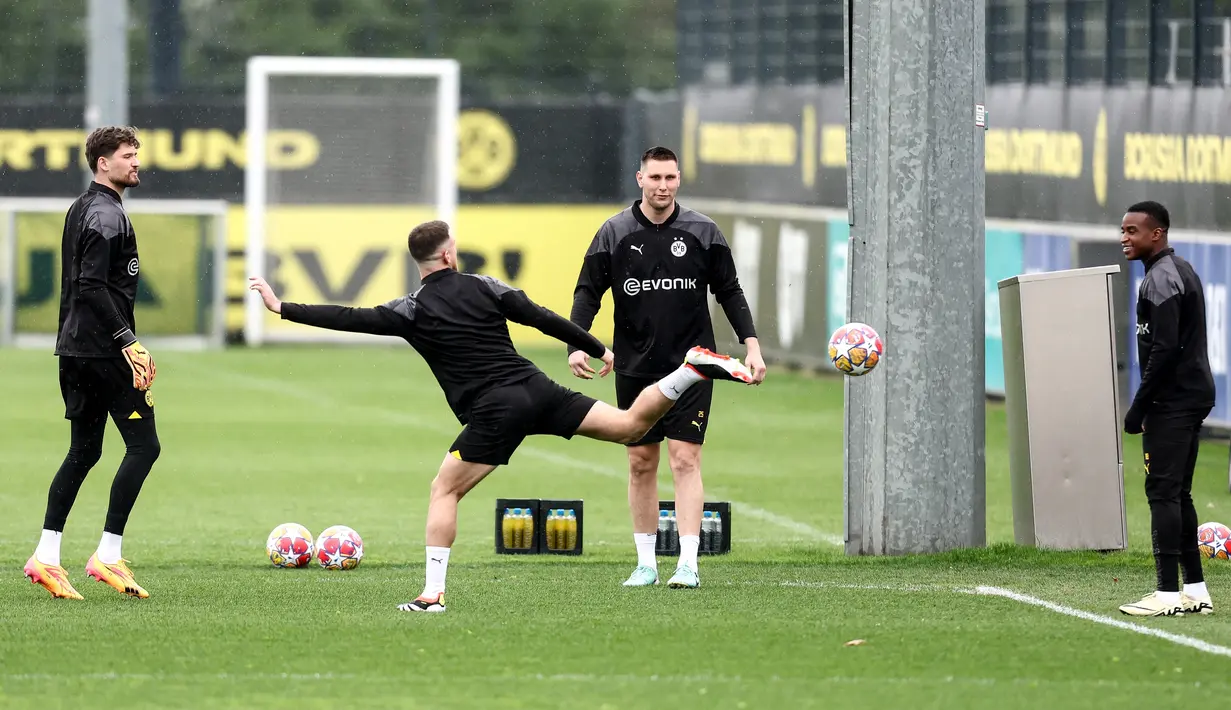 Tapi dengan hasil tersebut, sebenarnya Dortmund masih memiliki peluang besar untuk membalas Atletico lewat margin dua gol. (LEON KUEGELER / AFP)