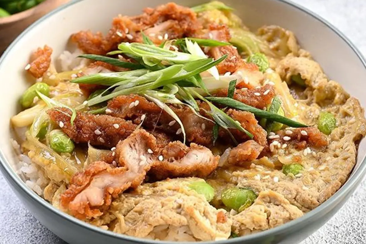 Chicken Katsu Tamago Don