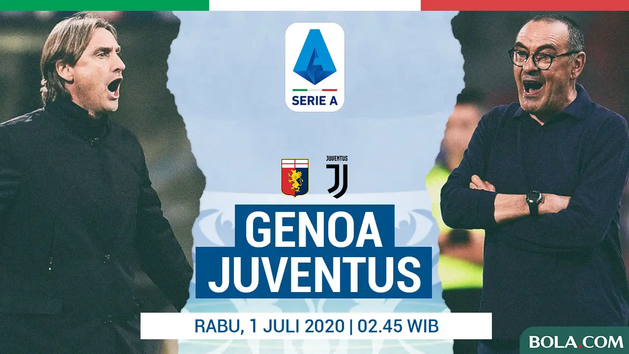 Serie A - Genoa Vs Juventus - Head to Head Pelatih