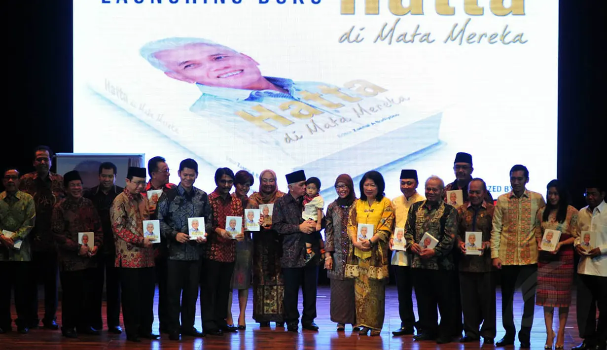 Acara yang diselenggarakan di Graha Bhakti Budaya, Taman Ismail Marzuki, Jakarta itu dihadiri para pejabat yang sebagian besar merupakan pendukung pasangan Prabowo Subianto-Hatta Rajasa, Selasa (8/7/14). (Liputan6.com/Johan Tallo)