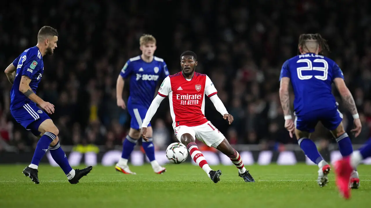 FOTO: Arsenal Lumat Leeds United di Emirates Stadium