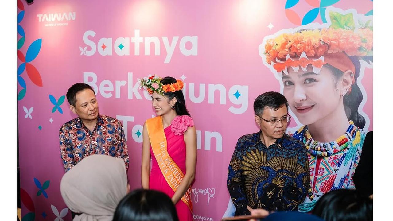 Mikha Tambayong Ditunjuk Jadi Duta Pariwisata Taiwan Pertama dari Indonesia