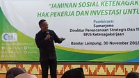 Sebagai wujud penyelenggaran jaminan sosial ketenagakerjaan, BPJS Ketenagakerjaan terus menggalakkan sosialisasi 4 program perlindungannya, kali ini di Universitas Islam Negeri Raden Intan Lampung,