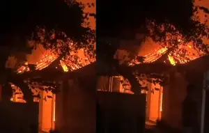 Kronologi Kakak Adik Tewas Terbakar