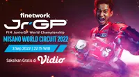 Link Live Streaming JuniorGP Misano World Championship 2022 di Vidio : Ada Pembalap Indonesia Fadillah Arbi