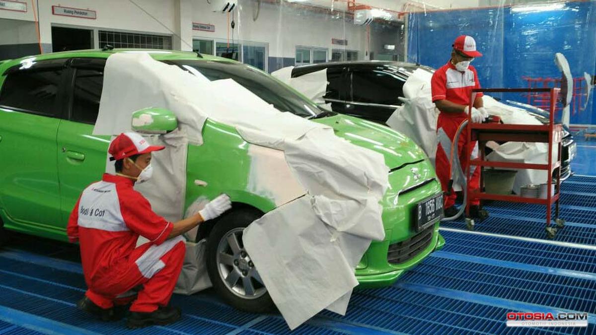 Mitsubishi Buka Fasilitas Body Repair dan Paint Shop di Bekasi Berita