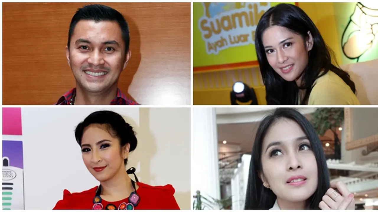 [Bintang] Anjasmara, Dian Sastrowardoyo, Novita Angie, dan Sandra Dewi
