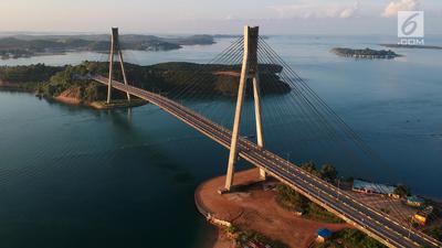 Kabel dan Besi Jembatan Barelang Dicuri, Kerugian Capai Rp 400 Juta
