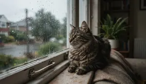 6 Kebiasaan Kucing saat Hujan yang Perlu Dipahami Pemiliknya agar Anabul Tetap Nyaman
