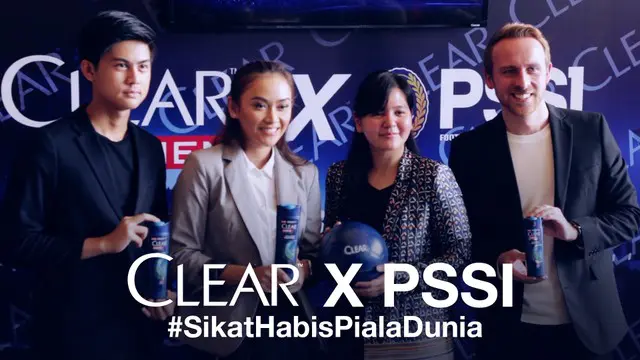 CLEAR, sebagai sampo resmi tim nasionai PSSI, secara konsisten menunjukkan komitmennya dalam mewujudkan mimpi sepak bola Indonesia.