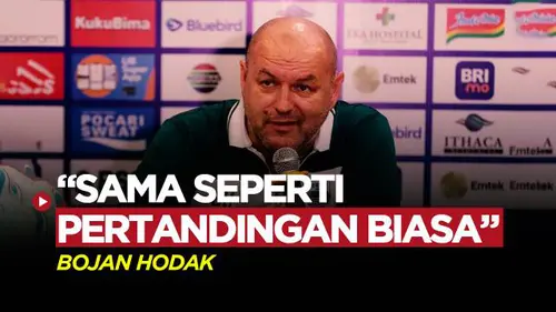 VIDEO: Pelatih Persib Bandung Sebut Laga Melawan Persija Jakarta Sama Seperti Pertandingan Biasa