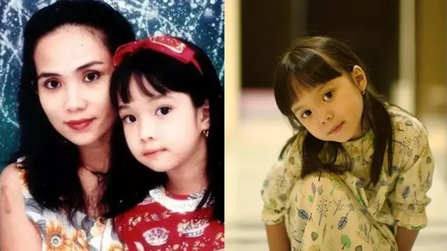 Selain Ashanty, Foto 5 Artis Cantik Saat Kecil Ini Mirip dengan Anaknya