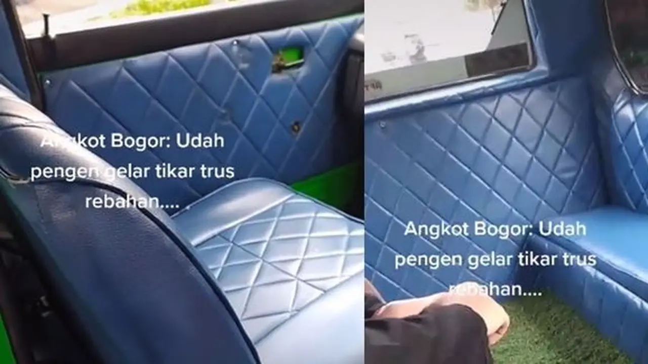 Interior angkot