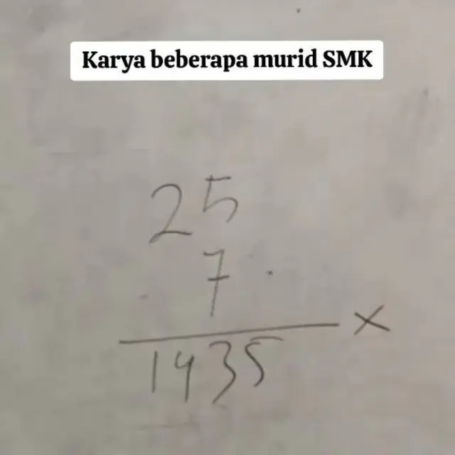 6 Jawaban Murid dalam Perhitungan Sederhana Matematika Ini Bikin Senyum Tipis