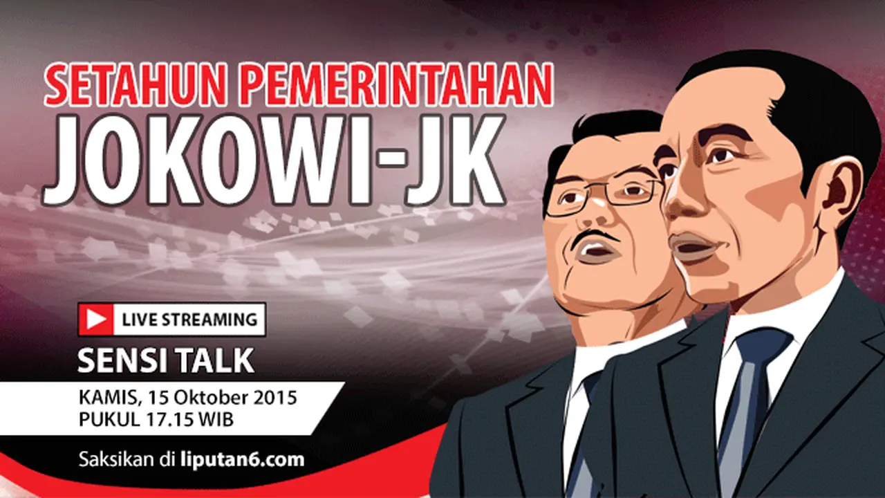 Saksikan Sensi Talk 'Setahun Jokowi-JK' Pukul 17.15 WIB