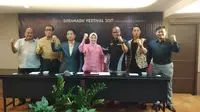 Suramadu Festival akan digelar 21 Mei 2017 yang dipusatkan di sekitar Jembatan Suramadu. Foto: Ahmad Ibo/ Liputan6.com.