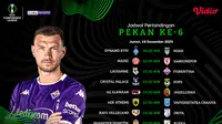 Jadwal Live Streaming UEFA Conference League Pekan ke-6 Tayang di Vidio