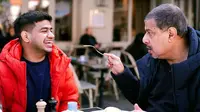 6 Potret Kebersamaan Fadil Jaidi dan Pak Muh di Paris, Seru Banget