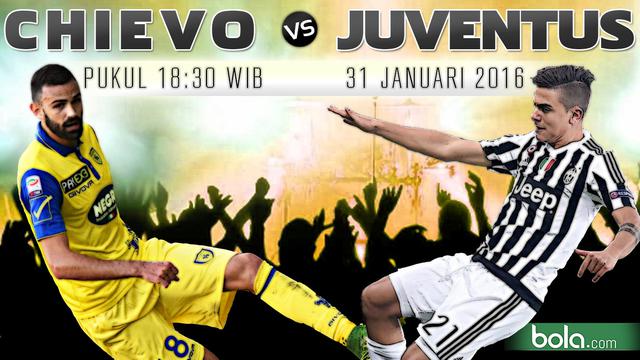 Chievo vs Juventus (Bola.com/Samsul Hadi)