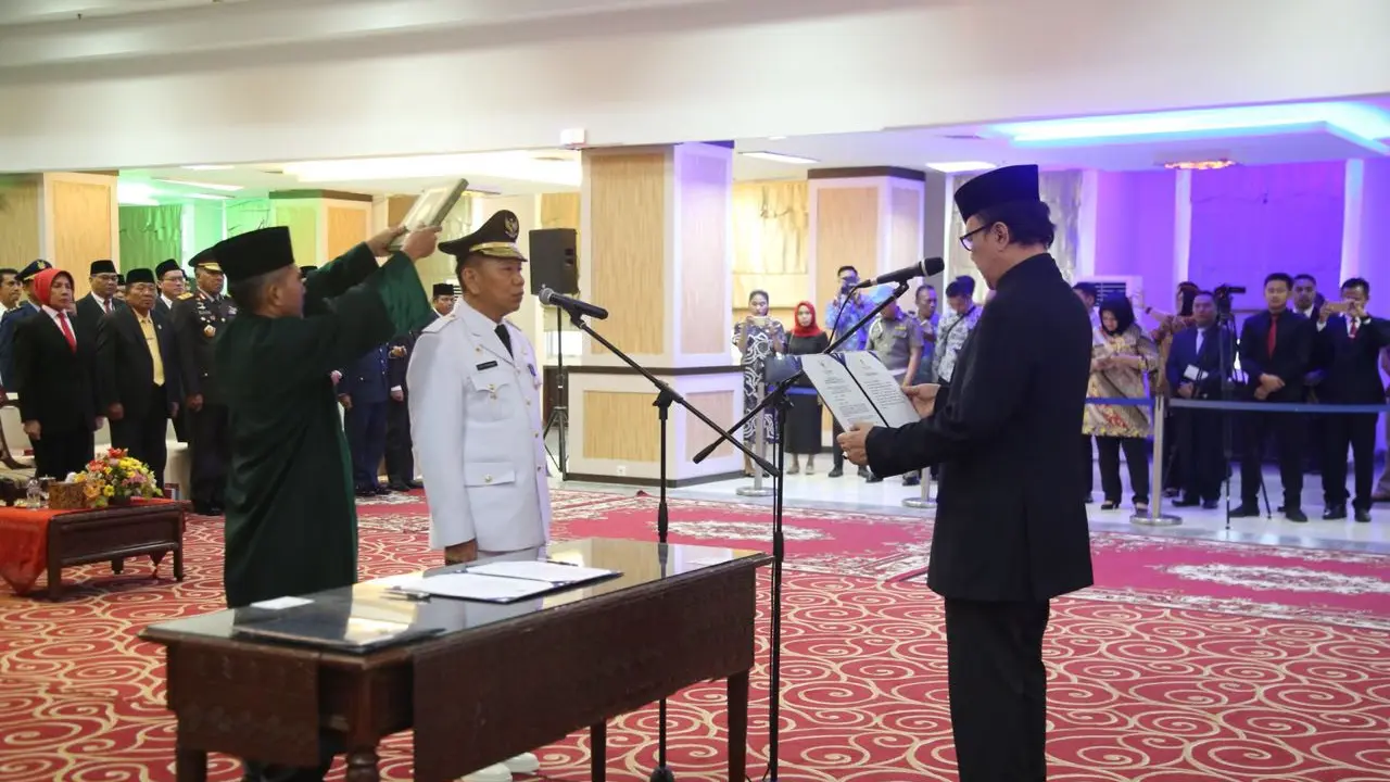 Mendagri melantik Eko Subowo sebagai Penjabat Gubernur Sumut (Dok. Kemendagri)