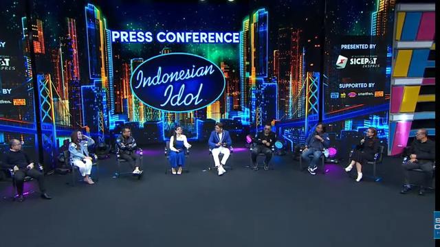 Rimar Callista di jumpa pers Indonesian Idol Special Show (ist)