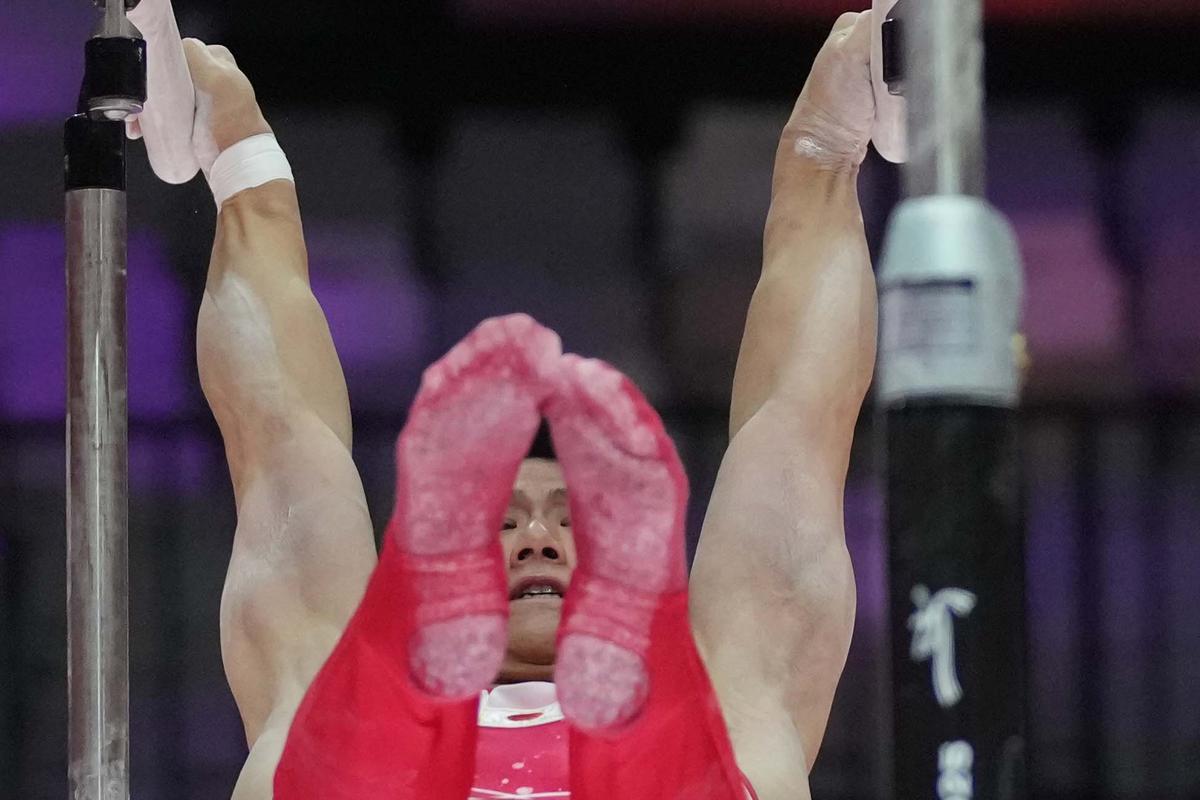 FOTO: Bertabur Bintang,  Juara Olimpiade dan Dunia Warnai Kualifikasi Kejuaraan Dunia Gimnastik 2025 di Jakarta