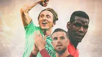 5 Gelandang Box to Box Terhebat di Dunia Saat Ini: Siapa yang Lebih Paten, Paul Pogba atau Jordan Henderson?