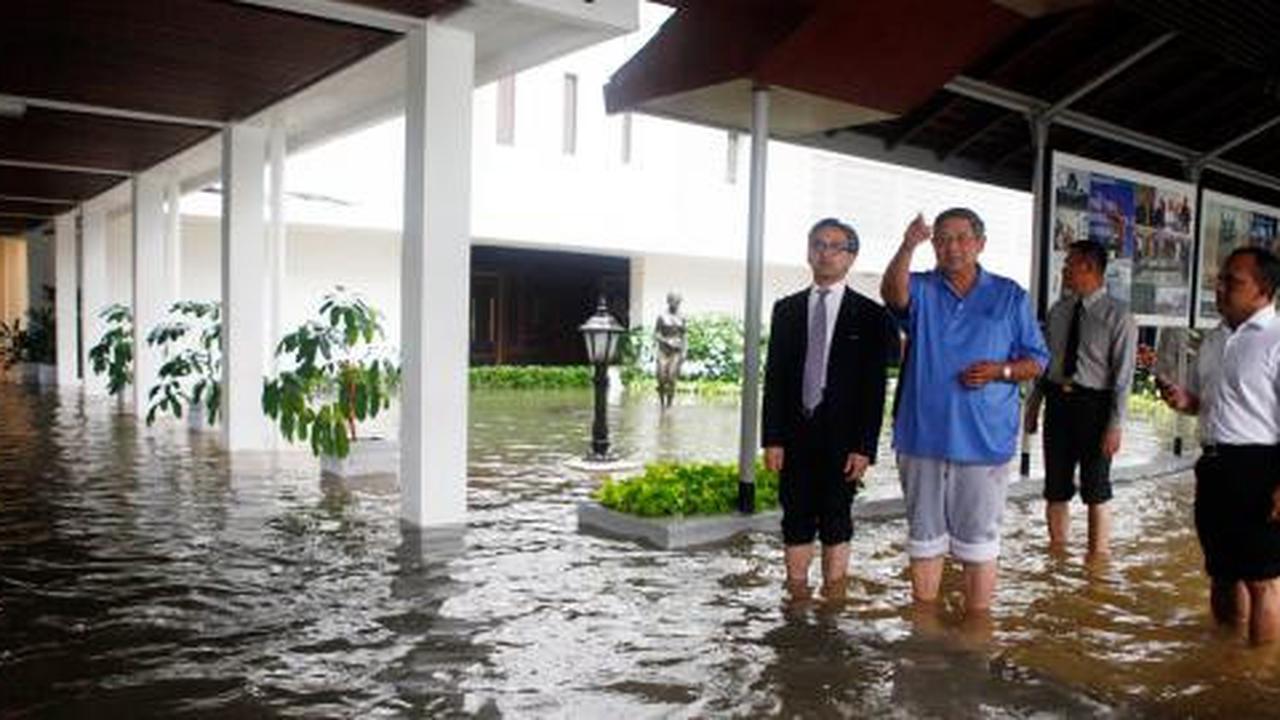 SBY janji akan sekuat tenaga atasi banjir Jakarta