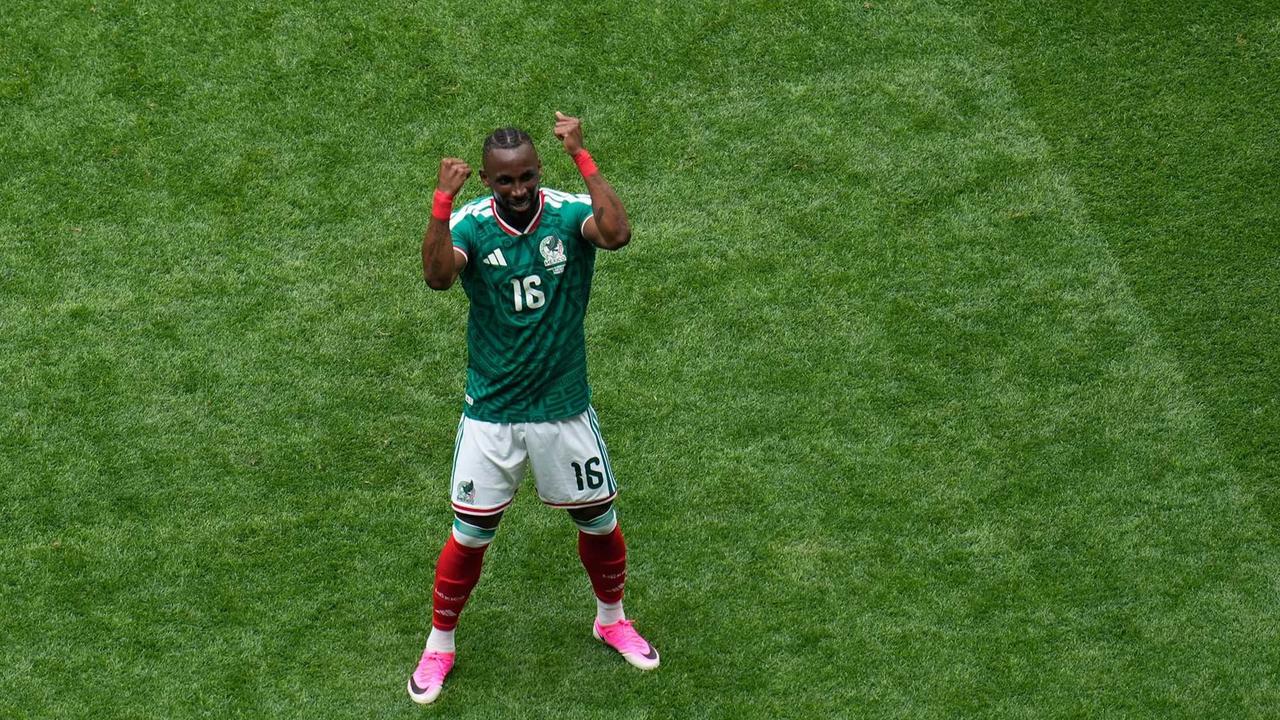 FOTO: Julian Quinones Ukir Sejarah Gol Pertama Piala Dunia 2026