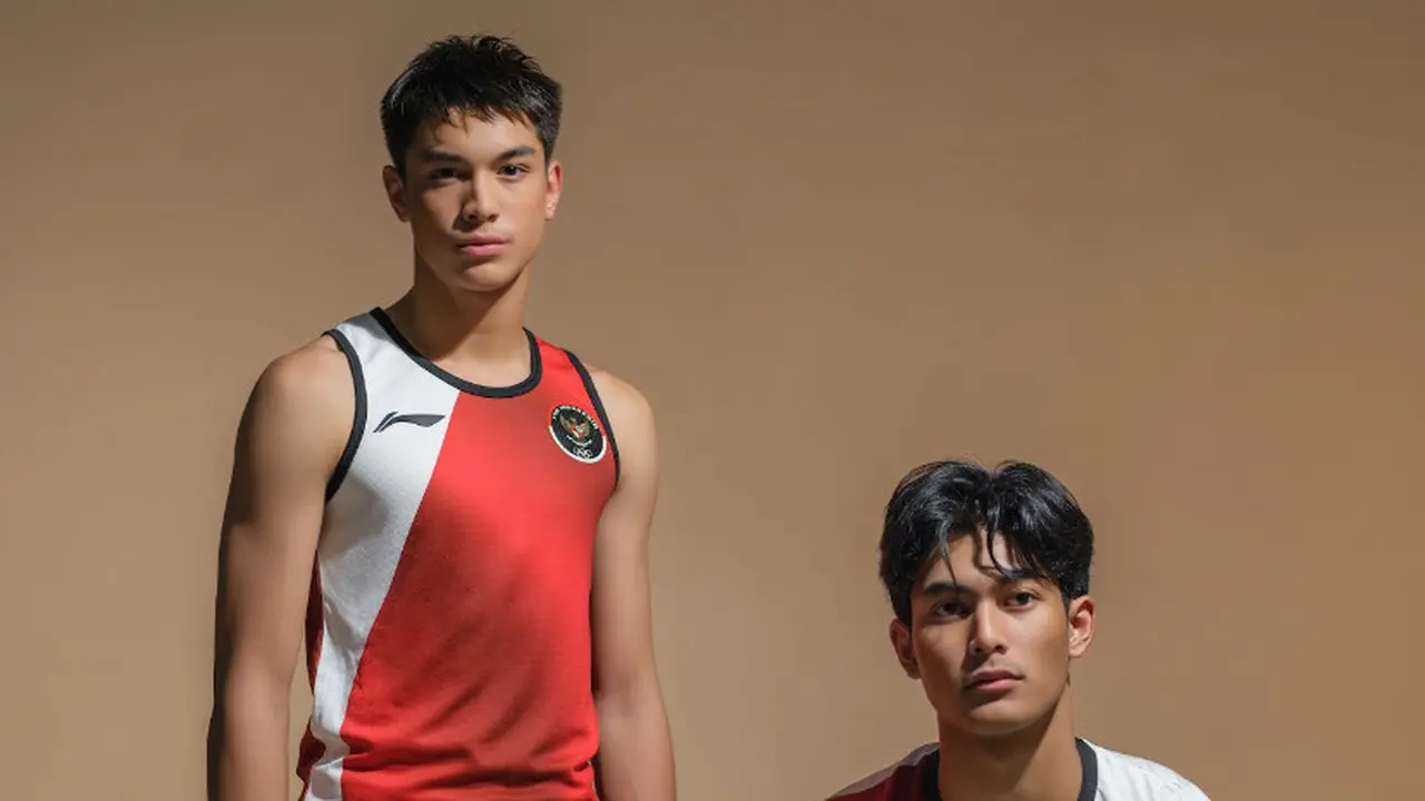 Anak Maudy Koesnaedi, Eddy dan Putra Diah Permatasari, Marco Mengenakan Jersey Official Tim Indonesia di Olimpiade 2024