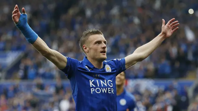 Gol Vardy ke Gawang Liverpool Jadi Gol Terbaik Musim Ini