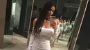 Bukan Kim Kardashian jika kehidupannya tidak diwarnai dengan kisah penuh drama. Kali ini Kim kembali datang dengan bantahan terhadap kabar yang menyebutnya telah menyimpan bubuk kokain di kediamannya. (Instagram/kimkardashian)