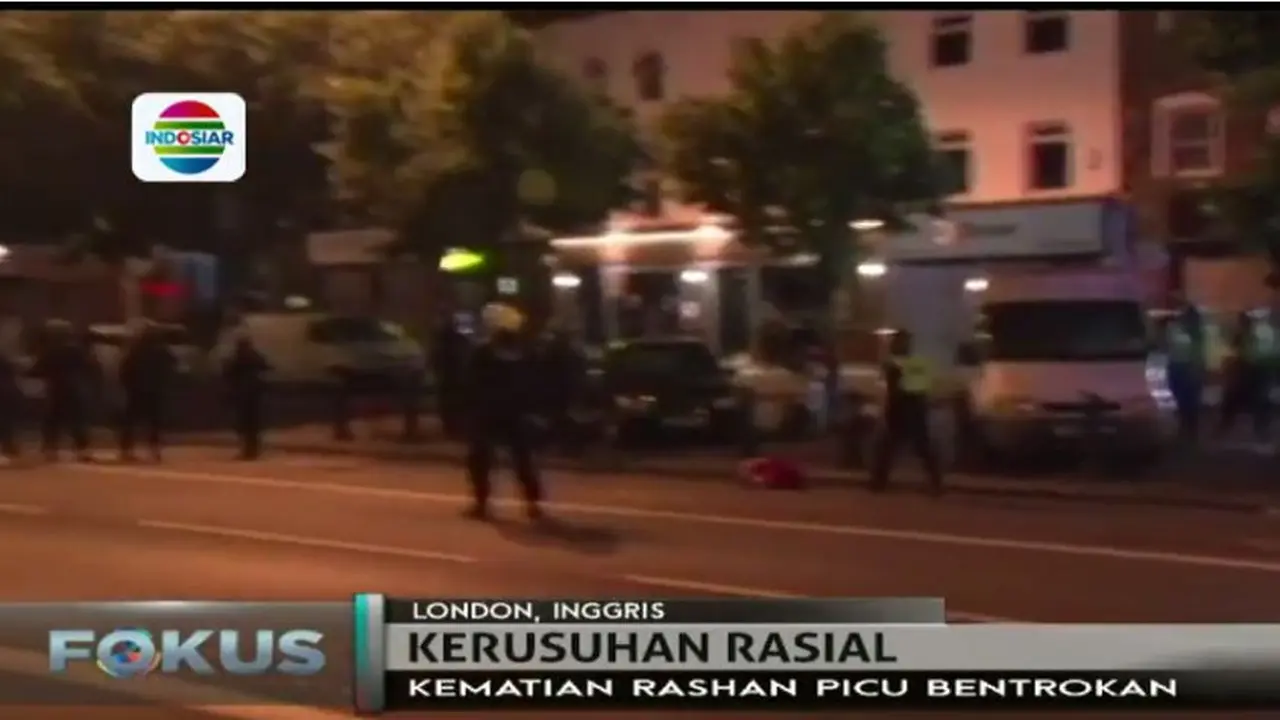 Polisi London Bentrok Dengan Massa Dipicu Isu Rasial
