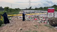 KLH Tutup Pembuangan Sampah Ilegal di Bekasi