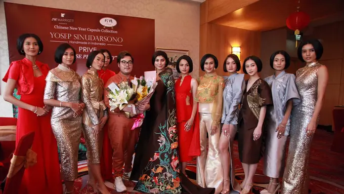 Filosofi Cina dan Lurik Jawa Diangkat Yosep Sinudarsono dalam Koleksi Tahun Baru Imlek 2020