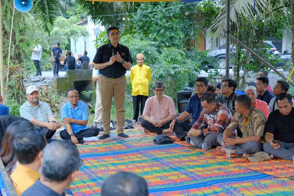 FOTO: Pemerintah Dorong Pembangunan Sekolah Rakyat dan Jalan Strategis di Sambas