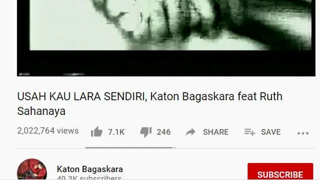 Katon Bagaskara-Ruth Sahanaya