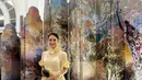 Ririn Ekawati tampak memesona saat hadir di momen resepsi Febby dengan mengenakan maxi dress dengan detail sheer di bagian atasnya. Aksen bunga 3D menjadi daya tarik tersendiri pada penampilan Ririn satu ini [@ririnekawati].