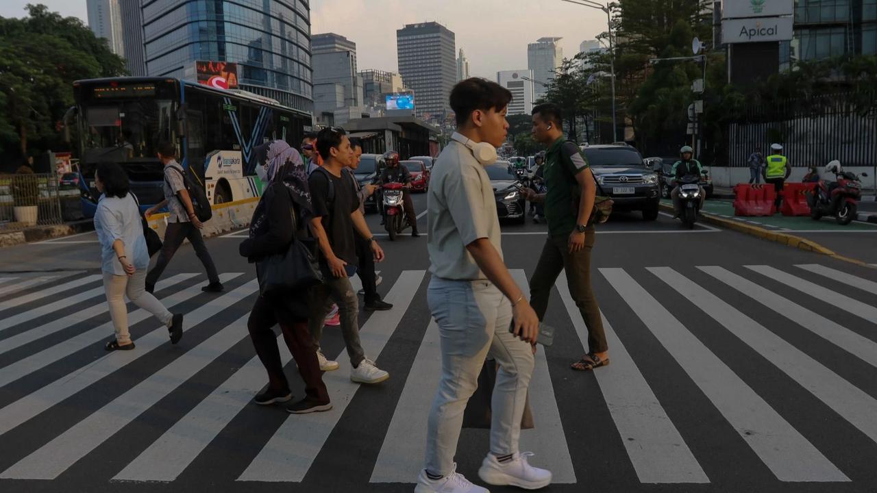 Pejalan kaki di Jakarta