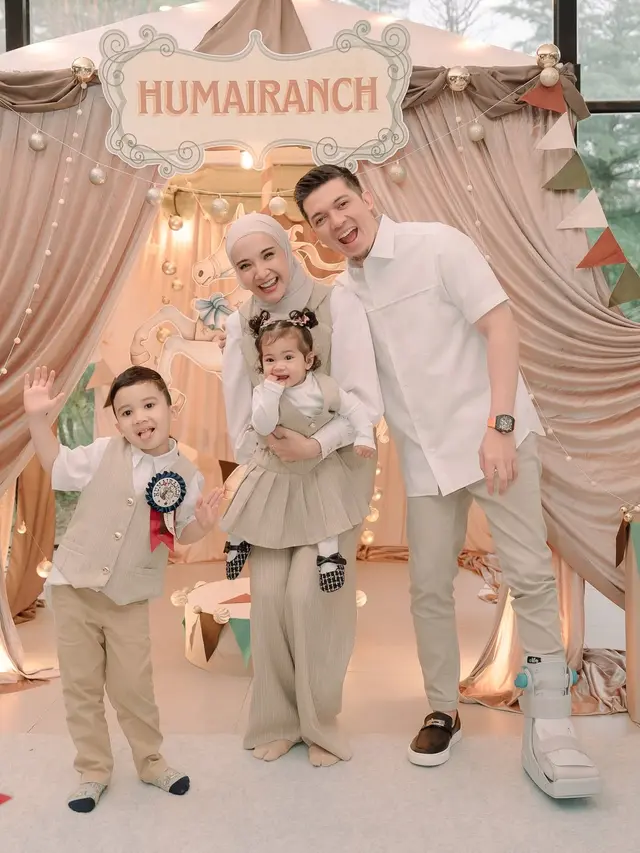 6 Gaya Seleb di Pesta Ultah Anak Zaskia Sungkar, dari Shireen Sungkar hingga Nagita Slavina Kompak Tampil Earth Tone