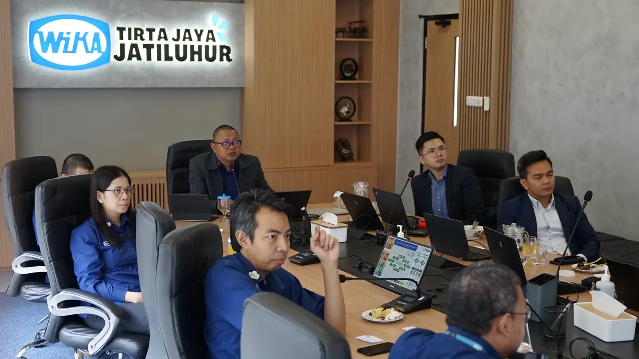 WIKA Tirta Jaya Jatiluhur (WTJJ) masuk tiga besar dalam bidang Environmental, Social, and Governance (ESG) dari S&P Global di sektor air (Istimewa)