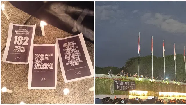 6 Aksi Solidaritas Suporter Bola Indonesia untuk Kanjuruhan, Gelar Doa Bersama