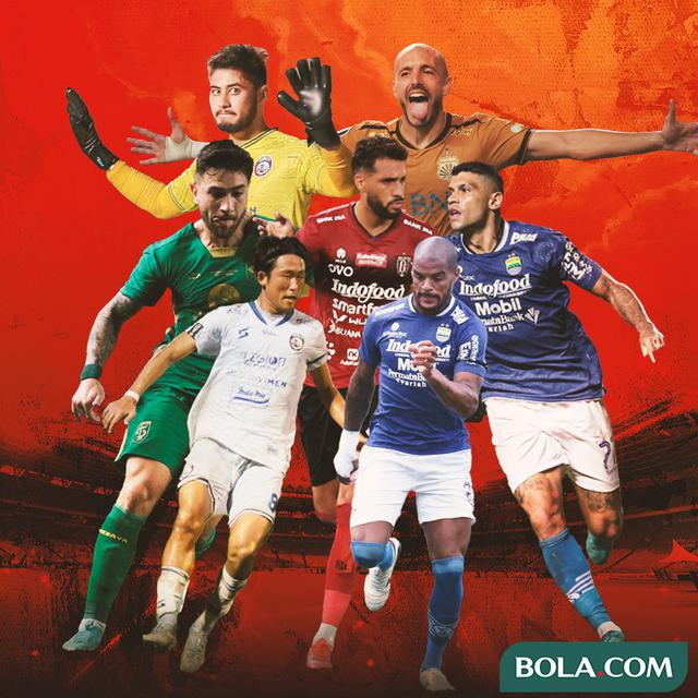 Cover pemain asing di Liga 1