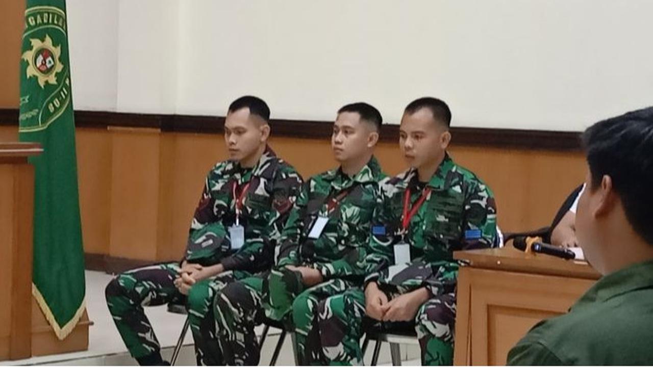 Prajurit TNI Terdakwa Penembakan Bos Rental Mobil: Saya Tembakkan ke Atas 160 Derajat