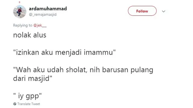 6 Cuitan Kocak Nolak Halus, Bikin Hati Perih