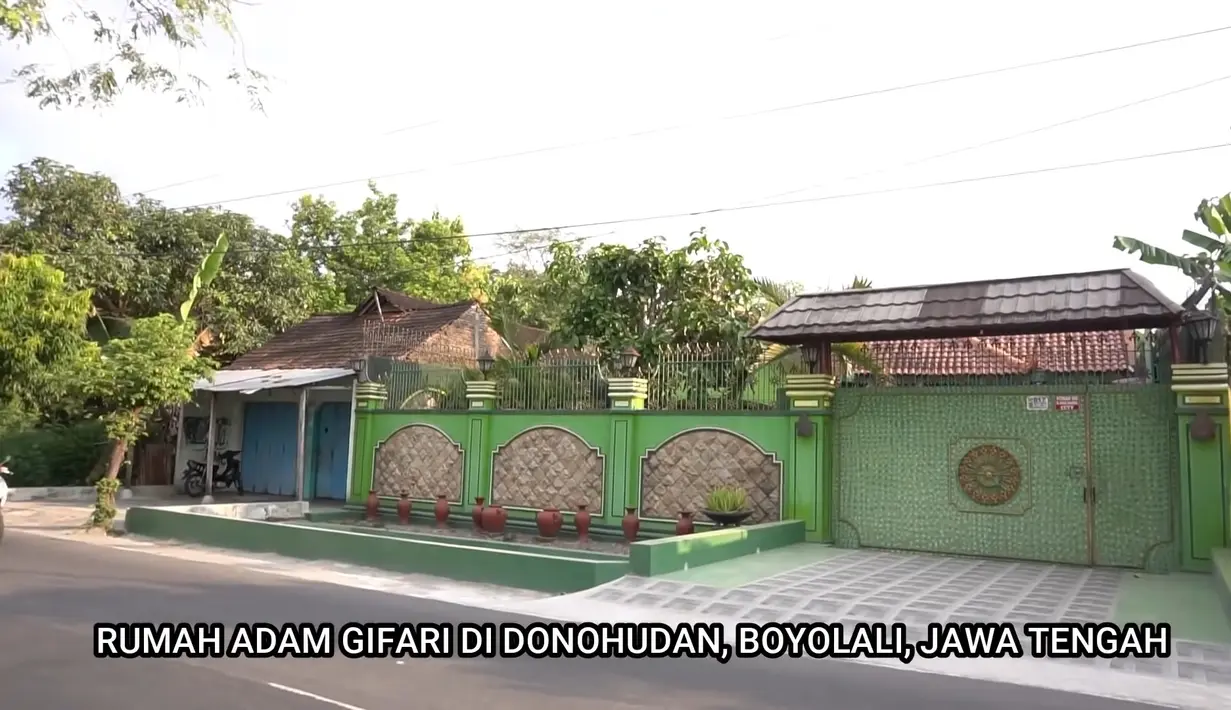 Terletak di daerah Donohudan, Boyolali, Jawa Tengah, rumah ini pun cukup menarik untuk disimak. (Youtube Imam Subkhan)