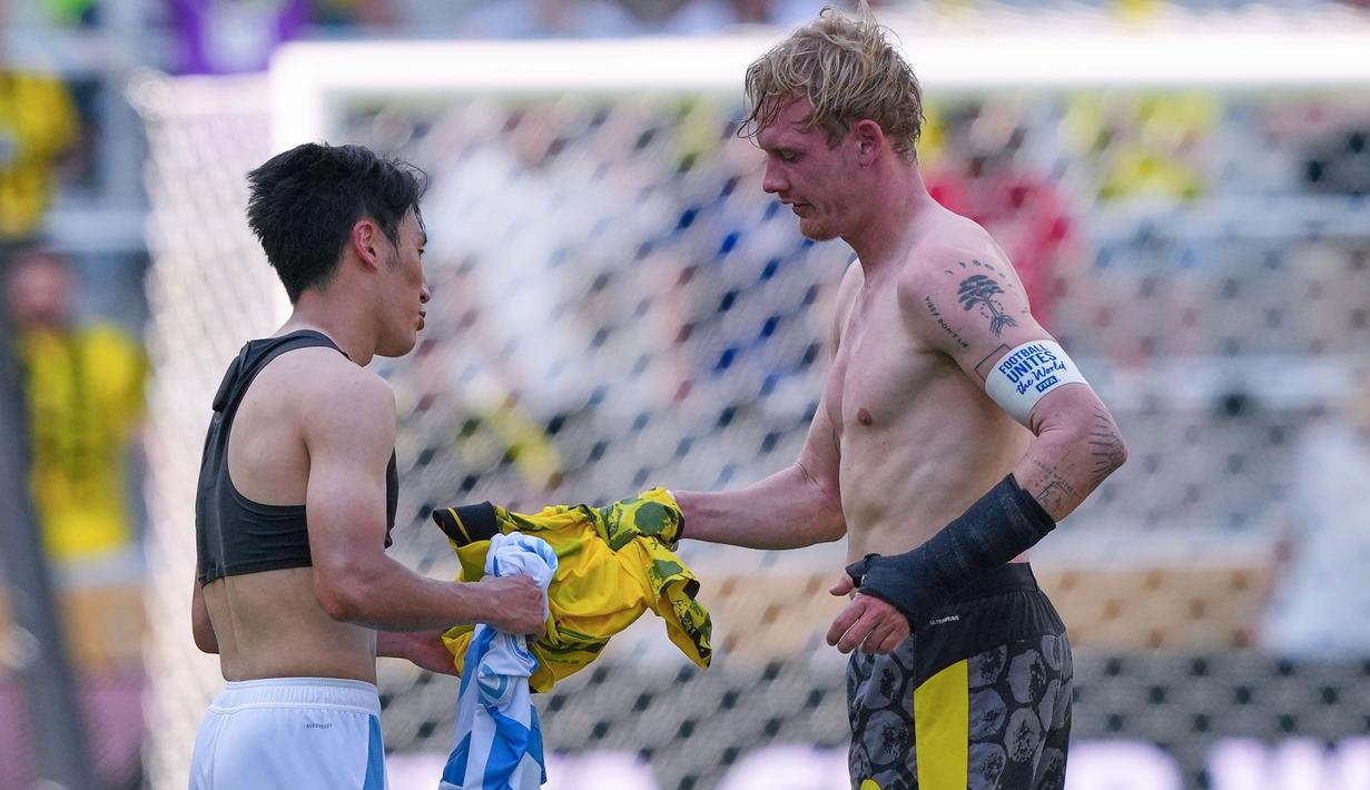 Mereka pun melaju ke babak berikutnya di Piala Dunia Antarklub 2025 ini, sementara Ulsan Hyundai ada di dasar klasemen tanpa bisa mengemas poin sama sekali. (AP Photo/Jeff Dean)