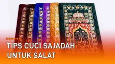 Sajadah adalah alas untuk ibadah agar tetap bersih saat salat. Untuk itu penting merawat sajadah agar nyaman dan bersih saat digunakan.